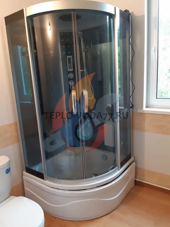 Душевая кабина под ключ с установкой и монтажными работами в Московской области