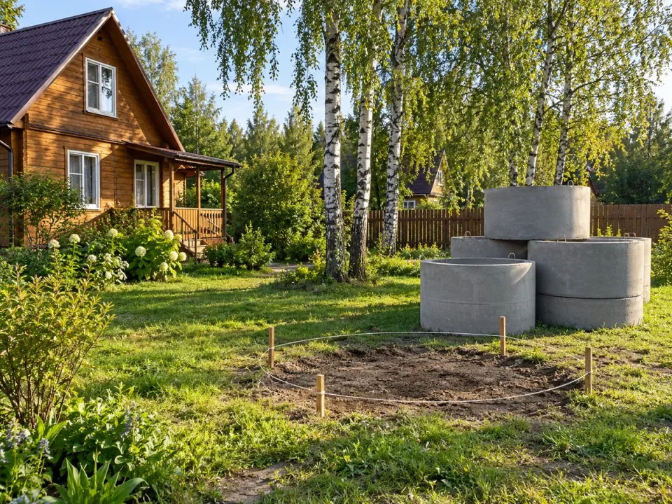 Выбор места и обустройство колодца